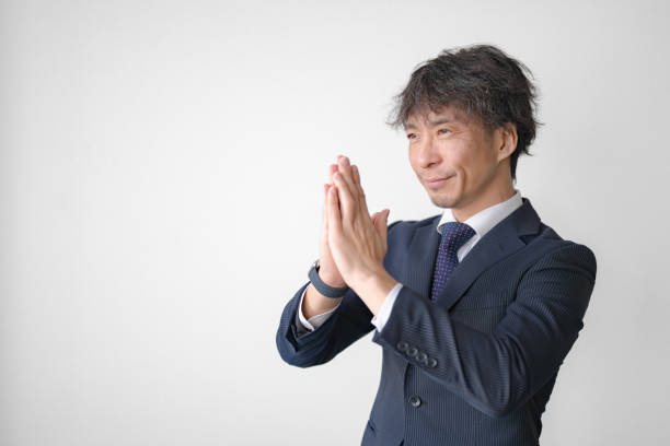 istock Businessman  ask and thanks 2023928288