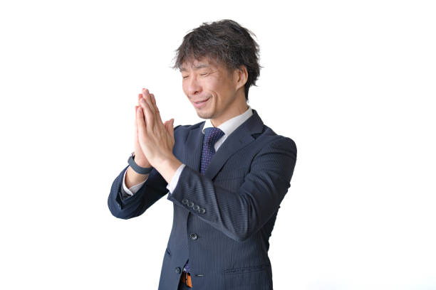 istock Businessman  ask and thanks 2023929449