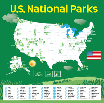 USA National Park Map
https://maps.lib.utexas.edu/maps/united_states/us_general_reference_map-2003.pdf