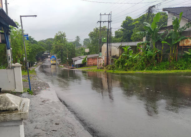 istock The road is wet because of the rain 2024017979