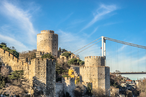 Rumelian Fortress and Bosphorus Bridge