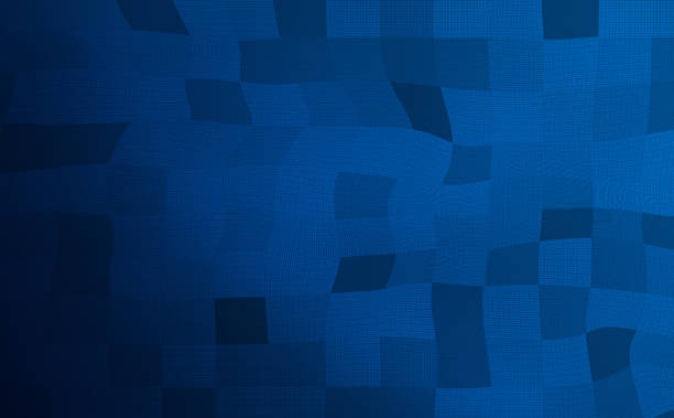 Squares background blue colour wavy. Network Digital, Mining, Crypto, Futuristic, Modern, Vibrant Background, Ideal for Technology, Science, Business, Advertisement, Internet,