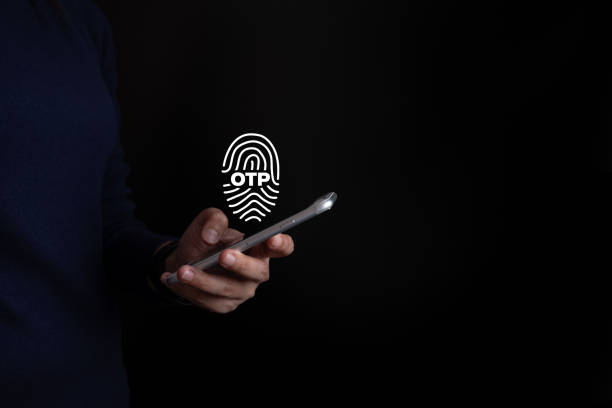 istock OTP one time password for verify by smart phone, using finger print for Internet security, online financial transaction, 2-step verification, confirm transaction and identity, protect attack from hacker 2024179363