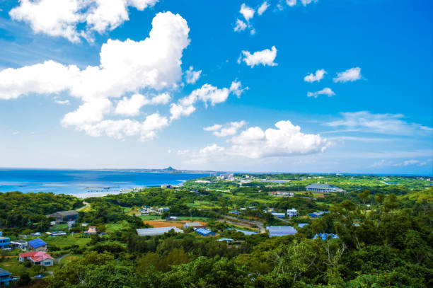 The beautiful sea of Okinawa, Japan