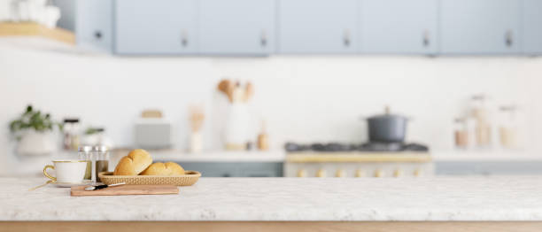 istock A copy space for display your product on a kitchen tabletop in a cozy minimal kitchen. 2024302349