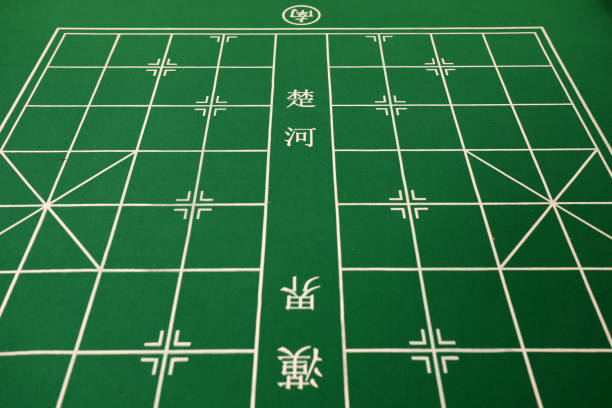 Close up of Chinese chess board