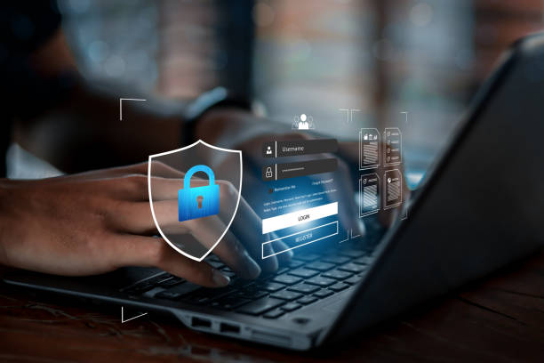 istock Cyber security and Security password login online concept Hands typing and entering username and password of social media, log in with smartphone to an online bank account, data protection hacker 2024478090