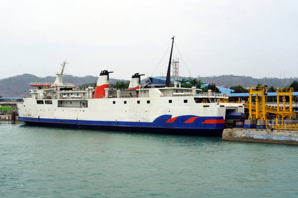 The Ship is Sailing from Merak Port