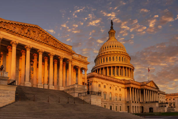 istock The Capitol building against a dramatic blue sky. Washington DC 2024551638