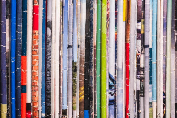 istock Row of old magazine newspapers 2024557336