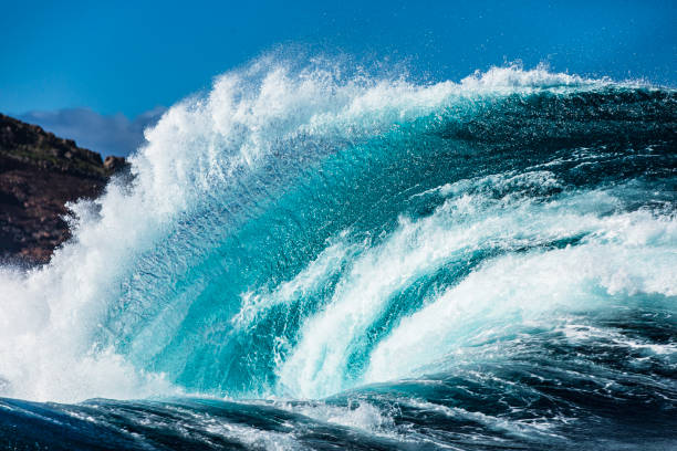 Atlantic Ocean waves, near Porto, Portugal