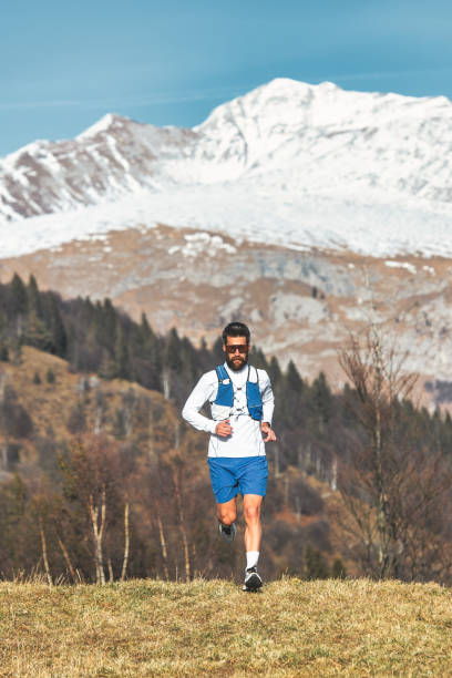 istock Ultra marathon runner in the mountains 2024673828