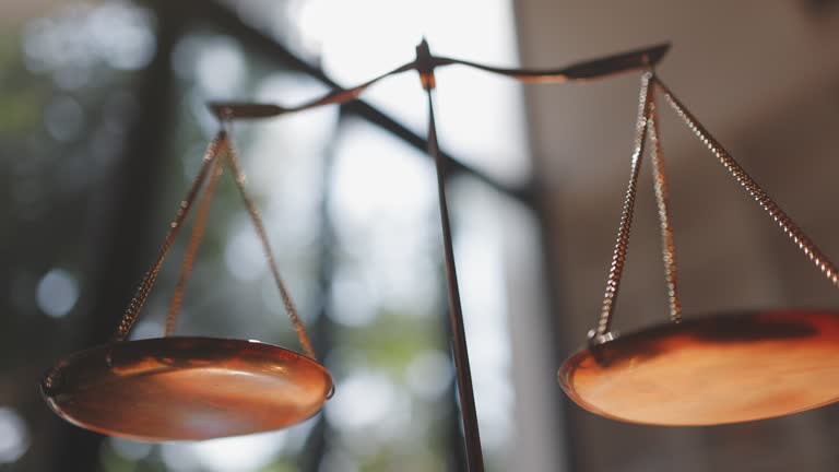 Scale of Justice, weight balance, Symbol of law justice