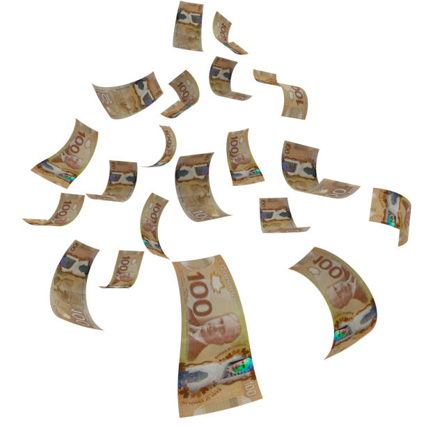 istock Canadian money falling finance crisis 2024686745