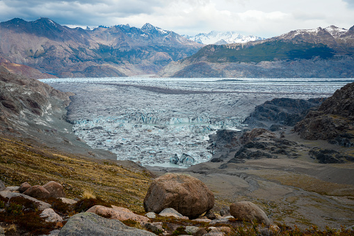 A landscape shot from a series covering the Huemul Circuit and the mountain town of El Chaltén.