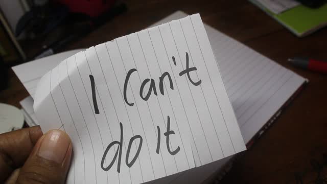 Quote i can't do it