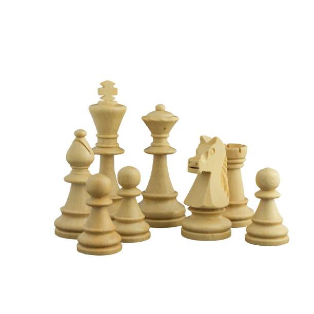 istock set of white chess pieces on a white background 2024854858