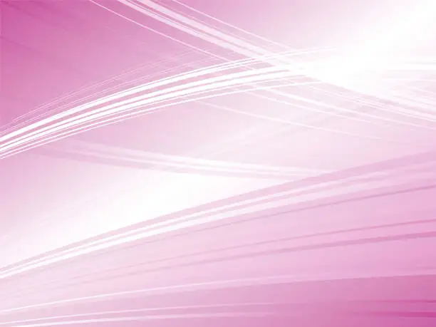 Vector illustration of Abstract wave background with a sense of speed_pink