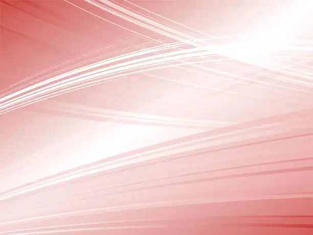 Vector illustration of Abstract wave background with a sense of speed_red