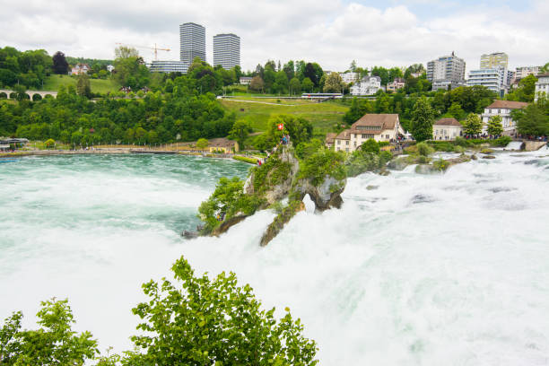 istock Breathtaking view of the rhine falls 2024953021