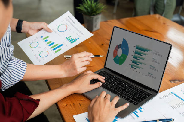 istock Closeup asia businesspeople meeting plan analysis statistics brainstorm and header of team 2024959348