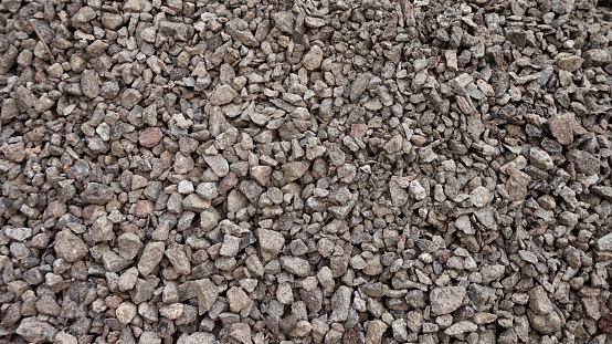 Base coarse stone is used for base construction