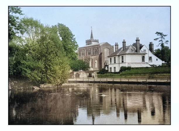 istock Antique London's photographs: Carshalton church 2024991180