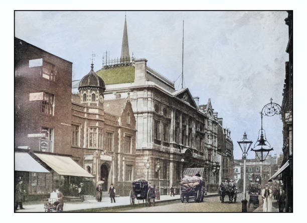 istock Antique London's photographs: Kensington town hall and public library 2024992779