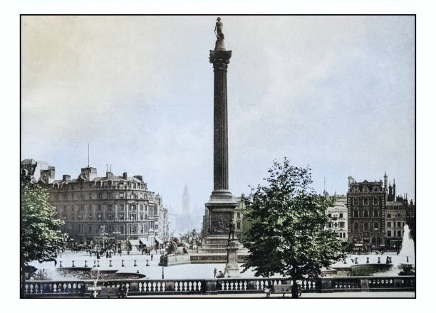 istock Antique London's photographs: Trafalgar Square 2024994368