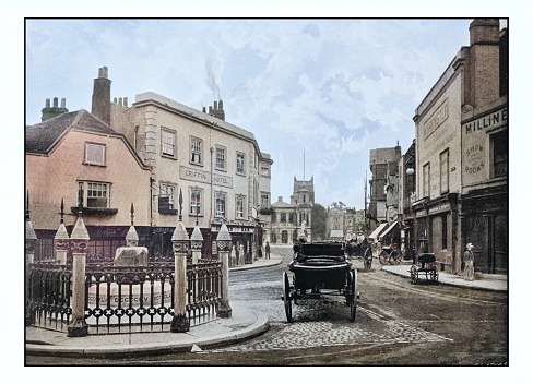 Antique London's photographs: The Market Place, Kingston on Thames