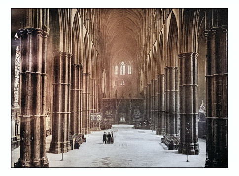 Antique London's photographs: Westminster Abbey, The Nave