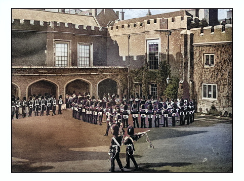 Antique London's photographs: Changing of the guard, St James Palace