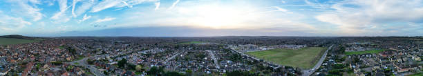 istock Panoramic view of East Luton City 2025049490