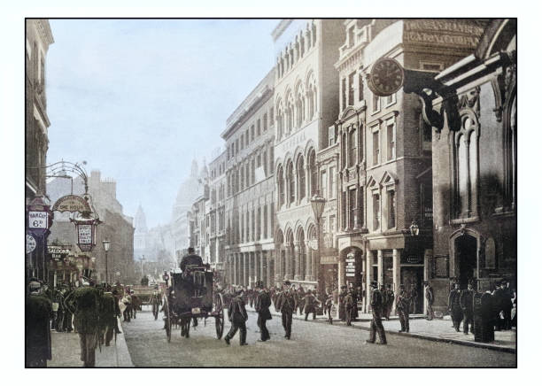 istock Antique London's photographs: Cannon Street 2025077853
