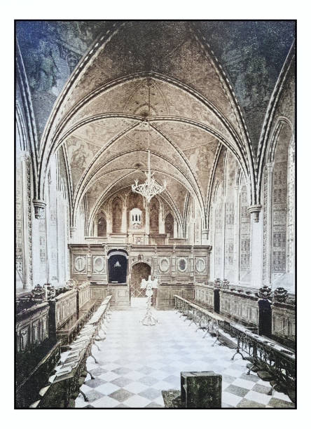 istock Antique London's photographs: Lambeth Palace, the chapel 2025111003