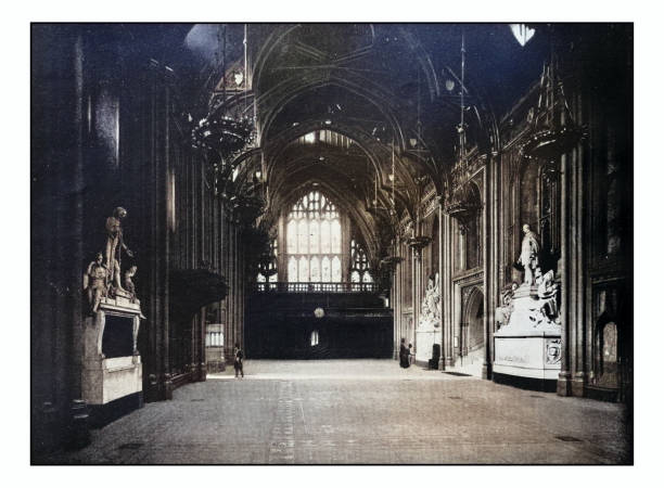 istock Antique London's photographs: Interior of the Guildhall 2025125008