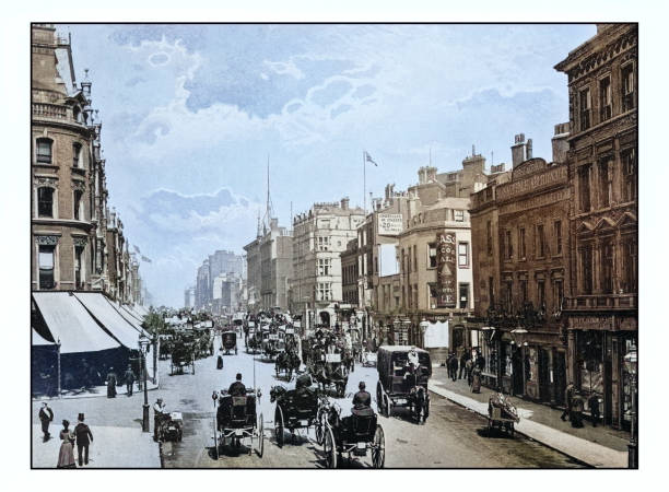 istock Antique London's photographs: Oxford Street 2025125553
