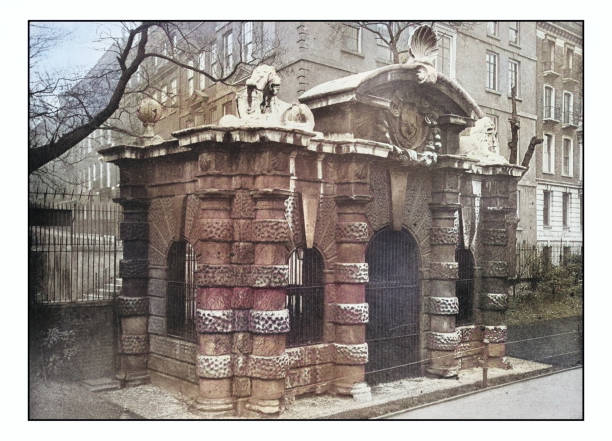 istock Antique London's photographs: Old Water gate 2025130394