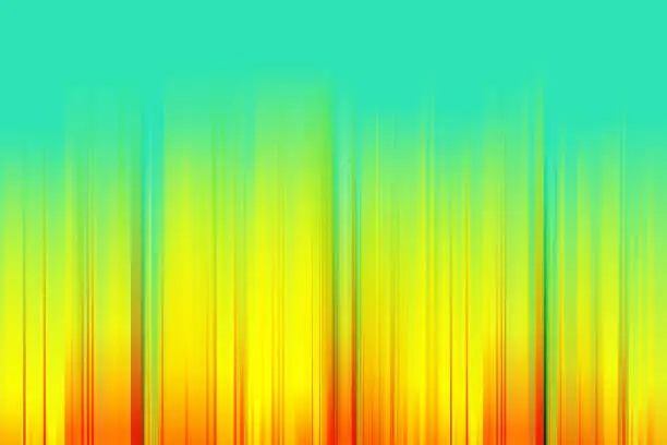 Vector illustration of Abstract Red and Yellow Motion Speedlines