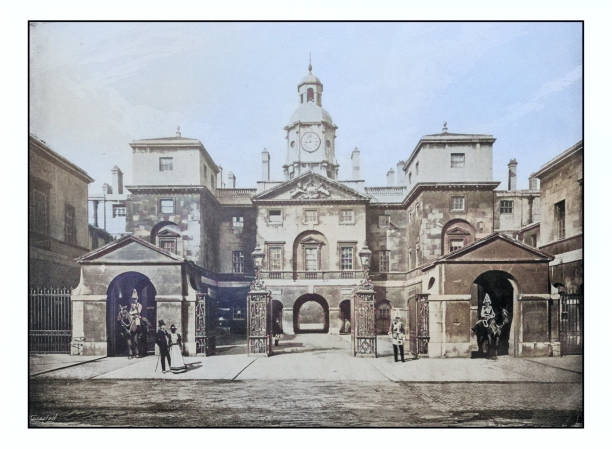 istock Antique London's photographs: The Horse Guards, Whitehall 2025134723