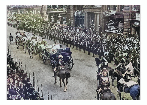 Antique London's photographs: Royal Procession in Pall Mall