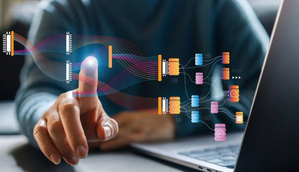 istock Big data technology and business analytics, Data Mining, business, innovation for futuristic AI to process data, data science, artificial intelligence, analyzing and visualizing complex digital network 2025150921