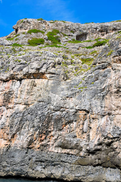 cliffs, rocks, clear water and pine trees all combine in the Mediterranean and the Balearic Island of Mallorca.