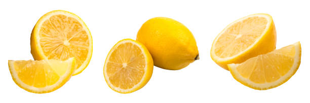 istock Fresh, juicy Lemon isolated on a white background. panorama, banner. 2025230974