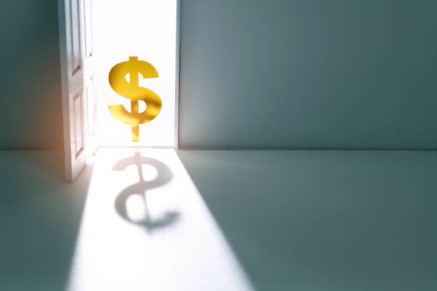 Dollar sign at the doorway