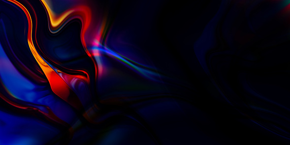 Abstract background of paint in multi colorful effects