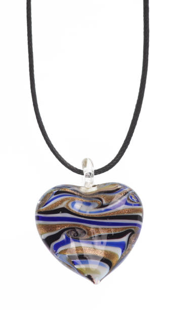 istock necklace with heart pendant isolated on white background 2025358046