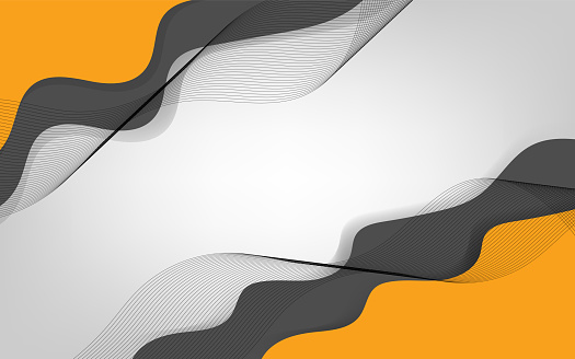 Modern abstract background template, dynamic curved line vector illustration