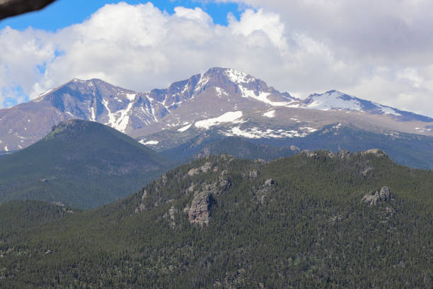 Estes Park as seen from an overlook on the edge of downtown. This was July 18, 2024.