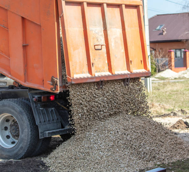 istock Truck pours rubble on the ground. 2025420140